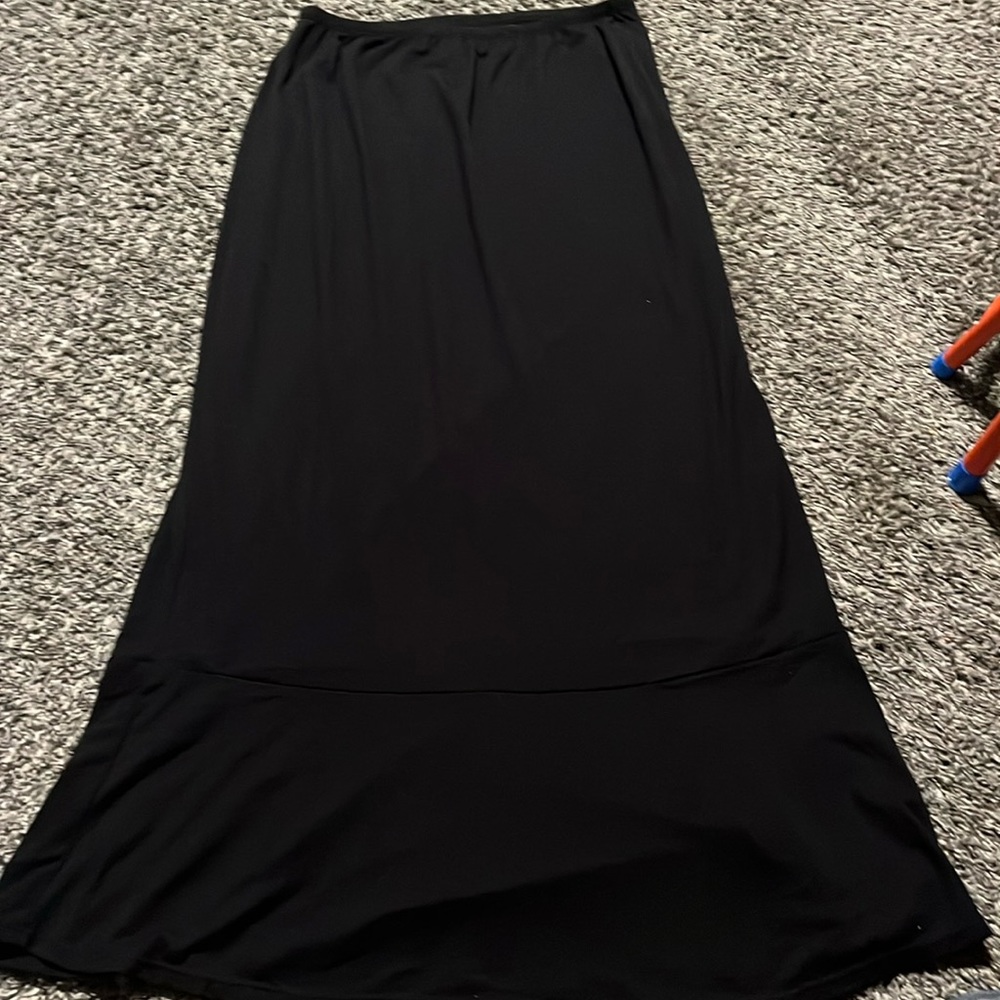 Long Black Skirt